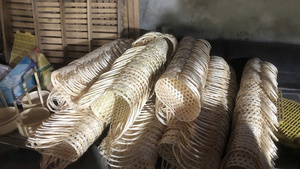ตะกร้าเก็บของสานจากไม้ไผ่ทำมือ เป็นมิตรกับสิ่งแวดล้อม สำหรับตกแต่งบ้าน - Product Image 2