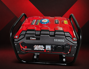 Generador Portátil de Gasolina SS SAMSON SS3800G 3KVA 230V 50Hz con Motor Refrigerado por Aire y Arranque Manual para Uso Residencial - Product Image 1