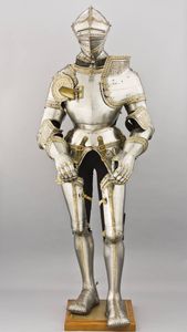 Armure complète en métal de qualité supérieure avec casque de chevalier pour la décoration de château et de salle, marque privée - Product Image 4