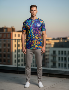Custom Logo <b>Men</b> Sublimation T-Shirts Long Sleeve Oversized Ringer Streetwear Thermal <b>Pullover</b> Sublimation T-Shirts For <b>Men</b> - Product Image 1