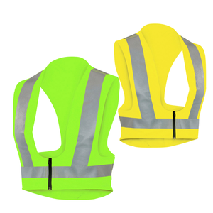 Chaleco Reflectante de Seguridad para Niños de Buena Calidad, Alta Visibilidad, Logotipo Personalizado, Poliéster para Ciclismo y Correr - Product Image 5