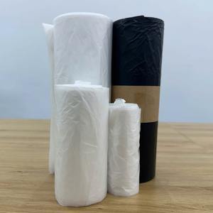 Rouleau de sacs poubelle en plastique robuste pour la vente en gros |   Sacs poubelles sur rouleau personnalisés OEM/ODM pour usage industriel - Product Image 1