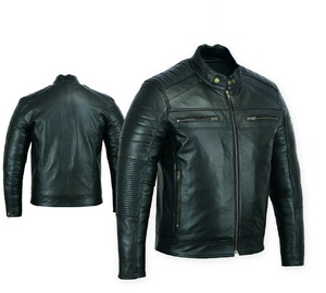 Chaqueta de Béisbol Personalizada OEM con Manga de Cuero, Talla Grande, Decoración de Piel, Forro Transpirable de Sherpa, Chaqueta Varsity Vintage para Hombre - Product Image 1