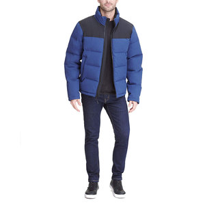 High Street Style Men's Winter Warm 100% Nylon Stand Puffer Jacket <b>Top</b> Trend Wholesale Custom Made Designs Unique Colors Premium - Product Image 2