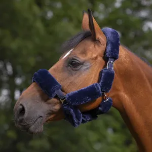 Licou en matériau PP ultra-doux et réglable HT-111 ZEN HORSE WORLD moelleux et confortable avec sangle PP et fourrure Teddy douce - Product Image 4