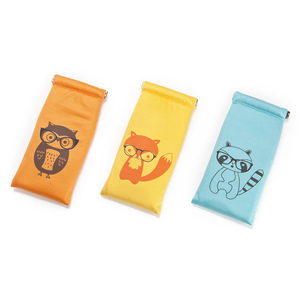 Étui souple pour lunettes en forme d'animal de dessin animé, forme rectangulaire, tendance, 3-5,9 pouces, application pour étuis et sacs à lunettes - Product Image 1
