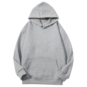 Hot Selling Custom Front Solid Unisex Autumn Winter Pullover Hoodies <b>Crop</b> <b>Top</b> Fleece Polyester/Cotton Quick Dry Breathable - Product Image 4