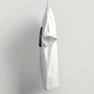 Camiseta Deportiva Personalizada DTF Slim Fit para Hombre, 95% Algodón, Informal, para Gimnasio, Entrenamiento, Manga Corta, para Correr, Diseño Sólido, Tejido Liso Teñido - Product Image 4