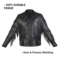Veste d'hiver pour homme en daim de mouton de qualité supérieure, style western, à franges, coupe ajustée, style streetwear, imperméable, coupe-vent, respirante