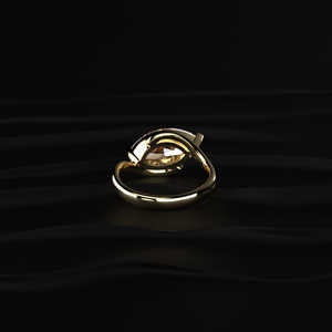 Anillos solitarios de moissanita marquise de 13 mm hechos a mano en plata de ley y platino para inventario de tiendas de joyería boutique - Product Image 4