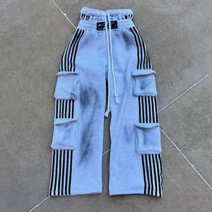 Conjunto Deportivo Y2K para Mujer, Sudadera Corta con Capucha y Pantalones Anchos, Ropa Urbana de Dos Piezas - Product Image 3