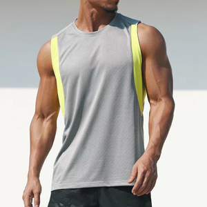 Camiseta sin Mangas Casual para Hombre, Antiarrugas, de Algodón Suave, Corte Ajustado, para Gimnasio, Diseño Personalizado de Alta Calidad - Product Image 5