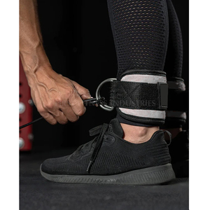 New Arrivals Custom Logo Professional Protection 100% Cotton Unisex Fitness Gym Gear <b>Ankle</b> <b>Support</b> Bodybuilding Gym <b>Ankle</b> - Product Image 6