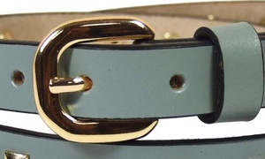 Cinturón de Cuero Vacuno Genuino Personalizado al por Mayor, Estilo Occidental, Estilo Punk, para Negocios, Deportes al Aire Libre, Hebilla de Aleación para Hombre - Product Image 3