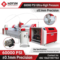 Machine de découpe de carreaux en béton et en céramique CNC 3D 5 axes Hongyi Water Jet avec moteur de pompe et moteur