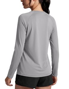 Professional Women Fishing Shirts Long Sleeve <b>UV</b> <b>Protection</b> Breathable Quick Dry Performance Outdoor Fishing Wear - Product Image 3
