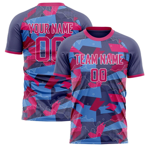 เสื้อฟุตบอลแบบยูนิเซ็กซ์สั่งทำพิเศษ พิมพ์ลายเต็มตัว คอกลม แขนสั้น พร้อมชื่อทีม หมายเลข และชื่อผู้เล่น ระบายเหงื่อได้ดี ผลิตด้วยเทคนิค Sublimation 100% - Product Image 5