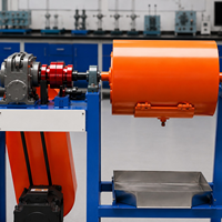 Máquina Compacta Industrial para Laminar Varillas de Alambre |   Equipo Industrial de Laminación de Metal de 1kW, 40-60 RPM, 275mm, Acero Suave, Sistema OEM