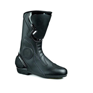 Bottes de moto en cuir personnalisées pour la course à vitesse, avec semelle antidérapante en TPU, respirantes et protectrices, pour hommes - toutes saisons - Product Image 3