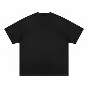 เสื้อยืดคอกลมผู้ชาย ผ้าฝ้ายถัก ทรงวินเทจ สีซีดจาง ล้างสีแบบแอซิด ทรงปกติ สกรีนโลโก้ตามสั่ง เป็นมิตรกับสิ่งแวดล้อม - Product Image 4