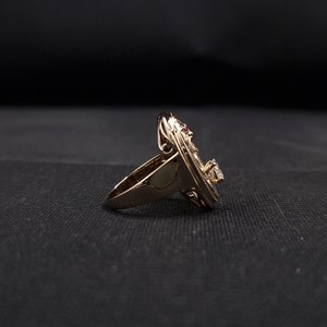 Anillo de Diamantes de Oro Rosa de 9k Sólido para Mujer, Elegante Joyería de Compromiso con Certificado IGI, con un Atractivo Moderno y Elegante - Product Image 3