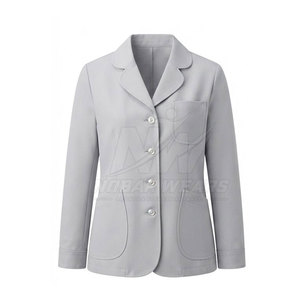 Blouse de laboratoire courte pour personnel clinique, tenue de travail médicale, uniforme de médecin, personnalisation de marque, design professionnel léger, vente en gros directe usine - Product Image 2