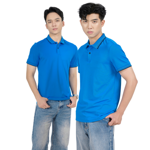 Polo unisex 260 GSM, tela transpirable pesada, antibacteriana, resistente al olor, ideal para uso en oficina y exteriores, logotipo personalizado - Product Image 1