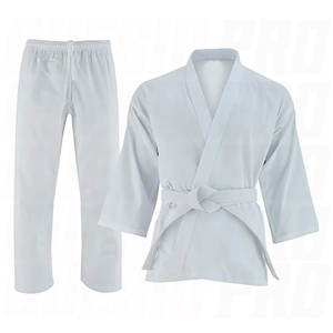 Uniformes de Karate Ligeros, Cinturón Incluido, para Niños y Adultos, Unisex, Traje Blanco para Entrenamiento de Artes Marciales, Principiantes, Práctica y Competencia - Product Image 1