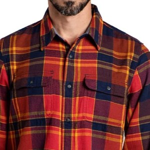New Fashion Men <b>Flannel</b> Shirt Casual Shirts Breathable Durable Fabric High Quality Hot Selling Trending Reasonable Rate - Product Image 2
