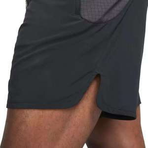 Shorts de sport décontractés pour hommes, légers, à séchage rapide, pour la gym, l'entraînement, la course à pied, avec taille élastique, logo personnalisé - Product Image 3