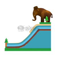 Utilisation familiale petit videur gonflable enfants sautant csatle avec toboggan chine trampoline gonflable à vendre