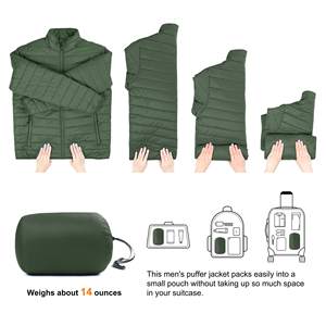 Veste matelassée chauffante pour homme, nouvelle mode, très vendue, manteau d'hiver respirant pour homme, prix de gros pour la saison froide - Product Image 2