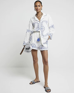 Conjunto de Ropa de Algodón para Mujer 2026, Ropa de Estar por Casa - Product Image 2