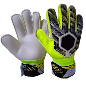 Guantes de Portero de Fútbol 2026, Completos, de Cuero PU, Antideslizantes, Transpirables, con Correa de Muñeca Ajustable, Unisex, Equipamiento Deportivo - Product Image 1