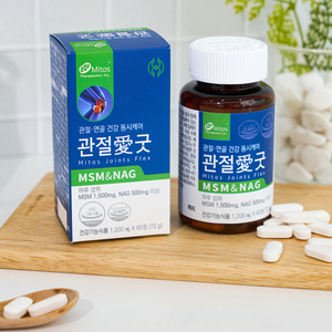 Mitos Flex, Marca Coreana, Suplementos Alimenticios de Alta Calidad, Cápsulas, 2 Tabletas/Día, 60 Unidades, para el Cuidado Diario de la Salud de Adultos - Product Image 1