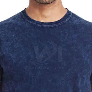 Camisetas de hombre con diseño moderno, 100% algodón, lavado ácido, color sólido, talla adulta, corte holgado, estampadas, para hombre. - Product Image 5