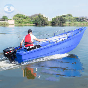 Bateau de pêche en plastique rotomoulé durable, directement de l'usine, grande capacité - Product Image 4