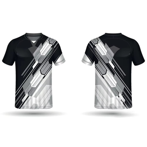 เสื้อยืดคอกลมแขนสั้นผ้าถักพิมพ์ลายแบบ Heat-Transfer สำหรับผู้ชาย สไตล์ล่าสุด ขายดี วัสดุทนทาน ปรับแต่งได้เต็มที่ - Product Image 1