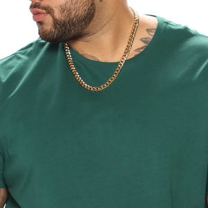 เสื้อยืดคอกลมผ้าฝ้ายใส่สบายเหมาะกับฤดูร้อน บริการ OEM สำหรับเสื้อผ้าลำลอง ดีไซน์นุ่ม ระบายอากาศได้ดี / โลโก้ - Product Image 2