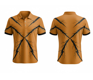 Lightweight Sublimation Polo Jersey for Summer Wear for Men Women Youth Quick-Dry Dry-Fit Active Polo - Product Image 4