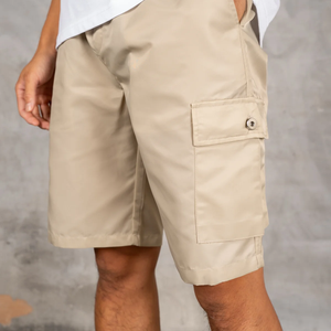 Shorts cargo décontractés pour hommes style Bermuda, prix de gros, légers, avec fermeture boutonnée et poches, pour la vente en ligne - Product Image 4