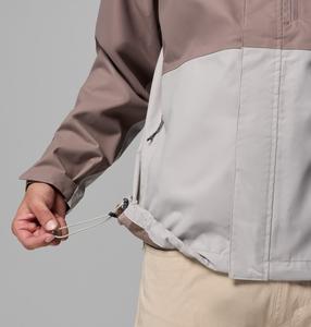 Nouvelle arrivée, coupe-vent respirant, veste de randonnée en plein air, imperméable, avec capuche réglable, design classique, veste de pluie pour homme - Product Image 4