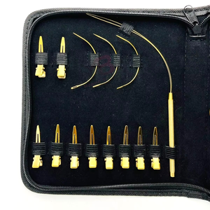 Kit d'outils pour extensions de cheveux Micro Link, métal plaqué or plasma, qualité supérieure, usage commercial, prix de gros - Product Image 5