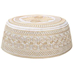 Wholesale Arabic Islamic Men's <b>Hat</b> Embroidered <b>Ethnic</b> Muslim Prayer <b>Cap</b> Muslim <b>Cap</b> Islamic Manufacturer From Bangladesh - Product Image 2
