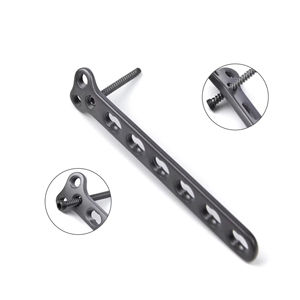 Placa de bloqueo ortopédica tipo T para radio distal, tamaño personalizado, kit quirúrgico manual para portaagujas y placa ósea dogmática - Product Image 2