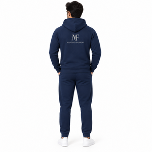 Conjunto de Sudadera con Capucha y Pantalones Deportivos Personalizados, 100% Algodón, Transpirables, Ecológicos, de Secado Rápido, para Verano, Diseño Simple, Peso Medio, para Hombre - Product Image 2