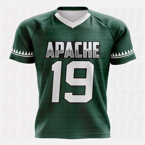 Camiseta de Lacrosse Personalizada Unisex de Alta Calidad, 100% Poliéster, Transpirable, de Secado Rápido, Cuello Redondo, Manga Corta - Product Image 1