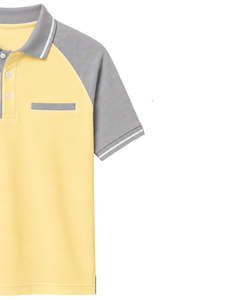 Camiseta Polo Personalizada para Hombre en Color Pastel Amarillo Grisáceo, Ropa Deportiva Casual de Verano, Transpirable, Camiseta de Golf, Moda Atlética Premium - Product Image 4