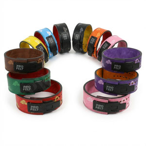 อุปกรณ์ฝึกความแข็งแรงแบบกำหนดเองสำหรับงานหนัก ปี 2026 พร้อมงานปักลายแบบกำหนดเอง อุปกรณ์ออกกำลังกายแบบรัดกล้ามเนื้อ เข็มขัดแบบหัวเข็มขัด - Product Image 1