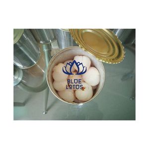 สินค้าขายดี บลูโลตัส ลิ้นจี่กระป๋องเคลือบดีบุกแบบรักษ์โลก |   น้ำเชื่อมผลไม้สดทั้งลูก รสธรรมชาติ บรรจุภัณฑ์ขนาดใหญ่ - Product Image 1